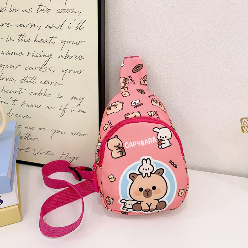 Bolsos de chicas lindos transfronterizos de dibujos animados para niños bolsos de mochila para bebés varones bolsos de cambio princesa bolsos de pecho de chicas
