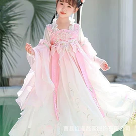 童汉服;童套装;汉服套装