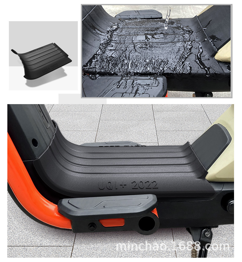 Electric Vehicle Rubber Foot Pads Are Suitable for Mavericks Uqi+U2 Battery Vehicles Waterproof Pedal Foot Pads Anti-Slip Foot Pads