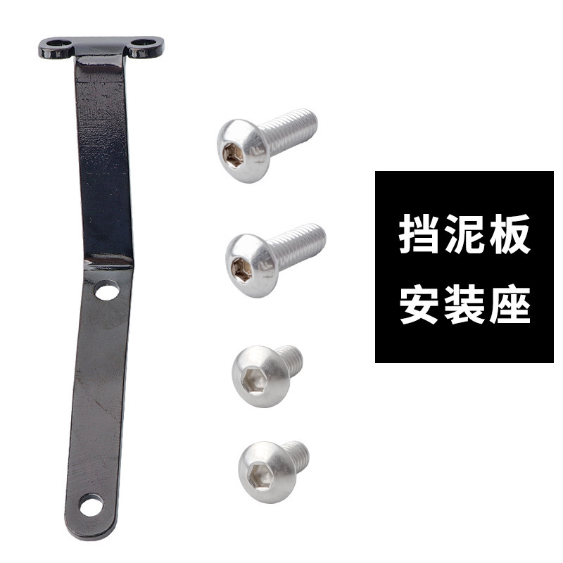 RECEVE 小布折叠车后货架推行轮CNC铝合金行李架适用Brompton改装|undefined