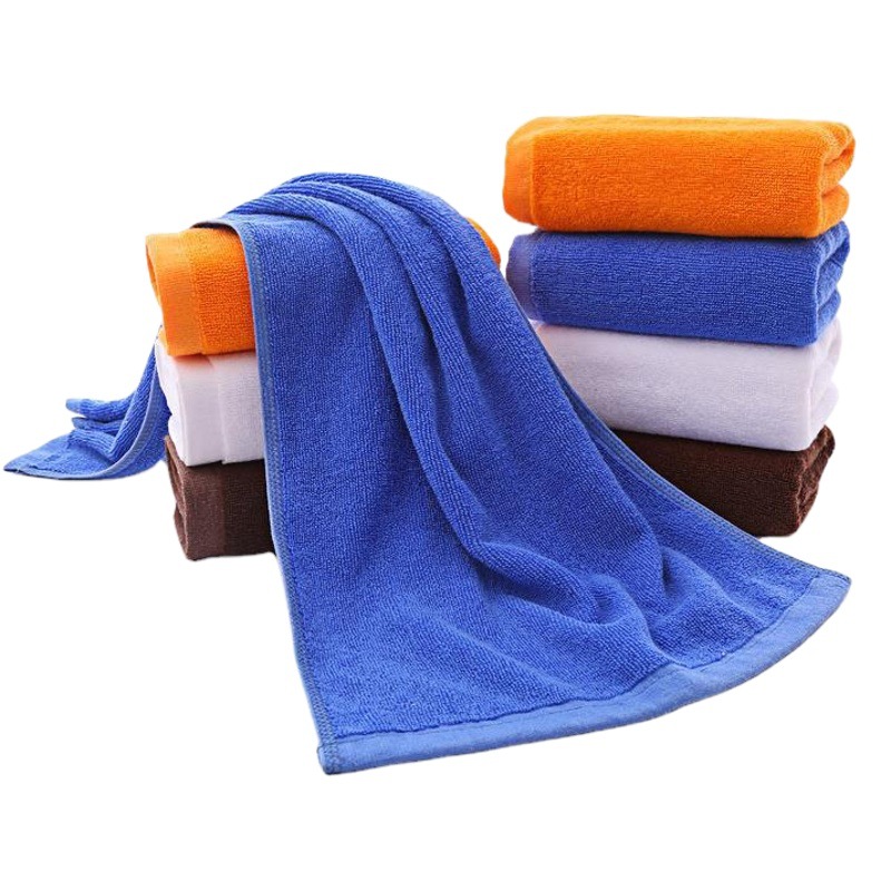 Dyed Coffee-Colored Towel Pure Cotton 35*75 Beauty Salon Adult Face Towel Thickened Face Towel Manufacturer Wholesale Logo