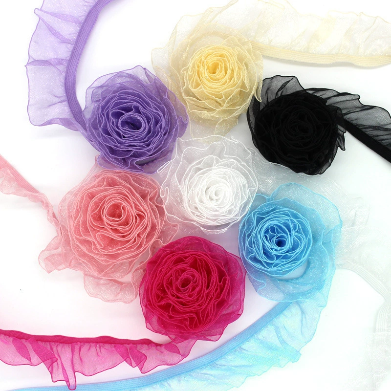 Синий цвет птицы в наличии 30 мм Снежная пряжа резинка мухол кружево резинка манжета кружево аксессуары для одежды