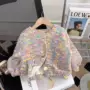 新款儿童女童开衫毛衣