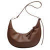 Retro shoulder bag, trend capacious fashionable one-shoulder bag, 2023 collection