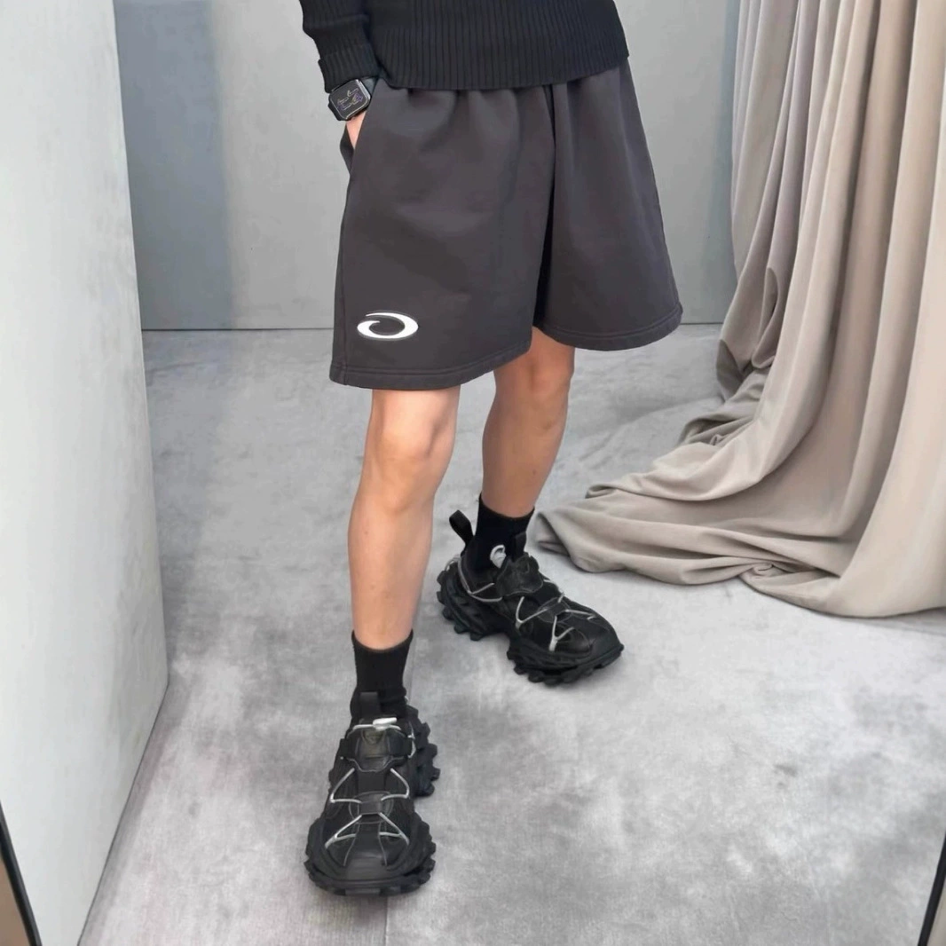 Новая летняя баскетбольная серия, свободные повседневные спортивные шорты с вышивкой в ​​виде кольца, спортивные штаны, модные унисекс