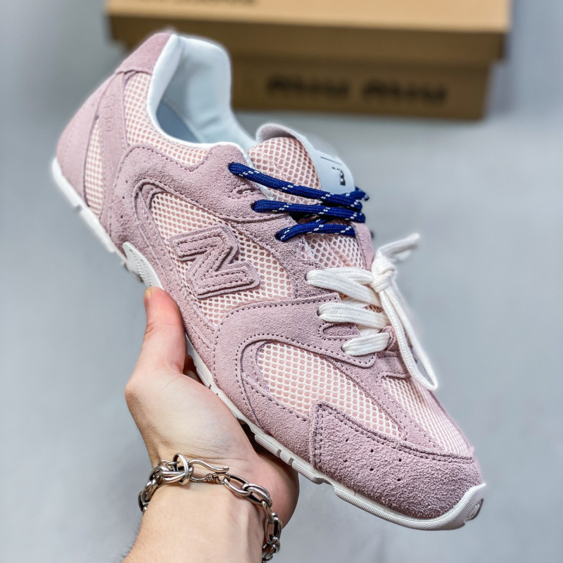 純粋なオリジナル NB530 Miu 道徳トレーニングシューズメッシュ通気性多用途フォレストシューズ女性のレトロカジュアルスポーツジョギングシューズ|undefined