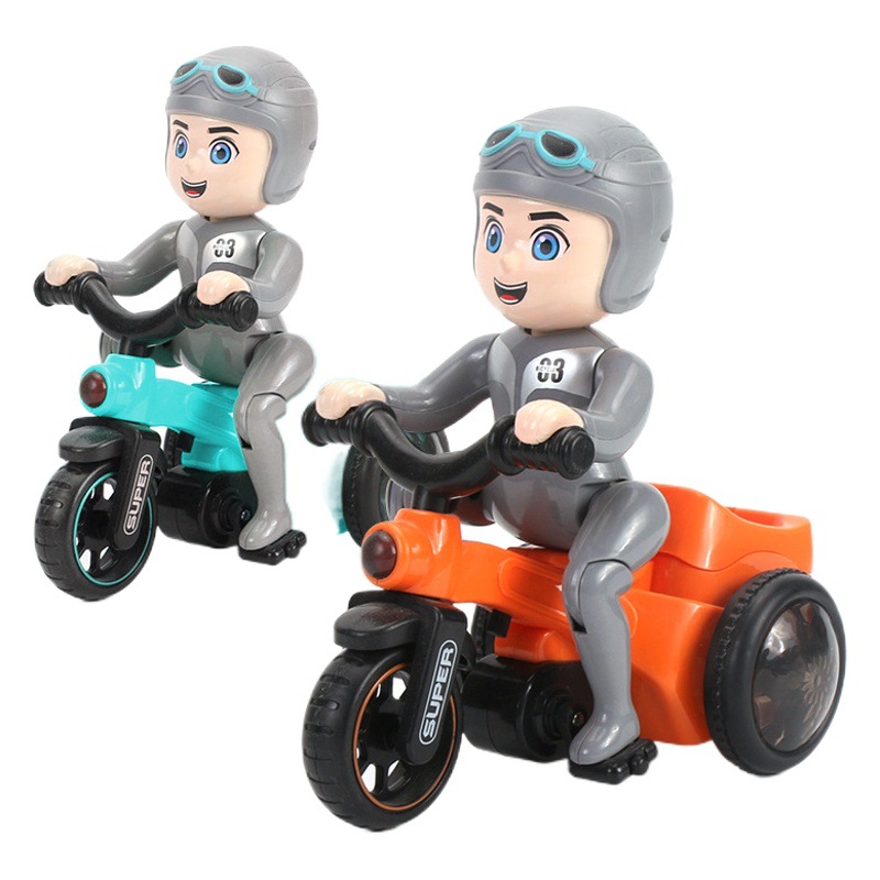 Triciclo eléctrico estilo TikTok para niños y niñas con luces y música, juguete infantil de dibujos animados, venta al por mayor y dropshipping