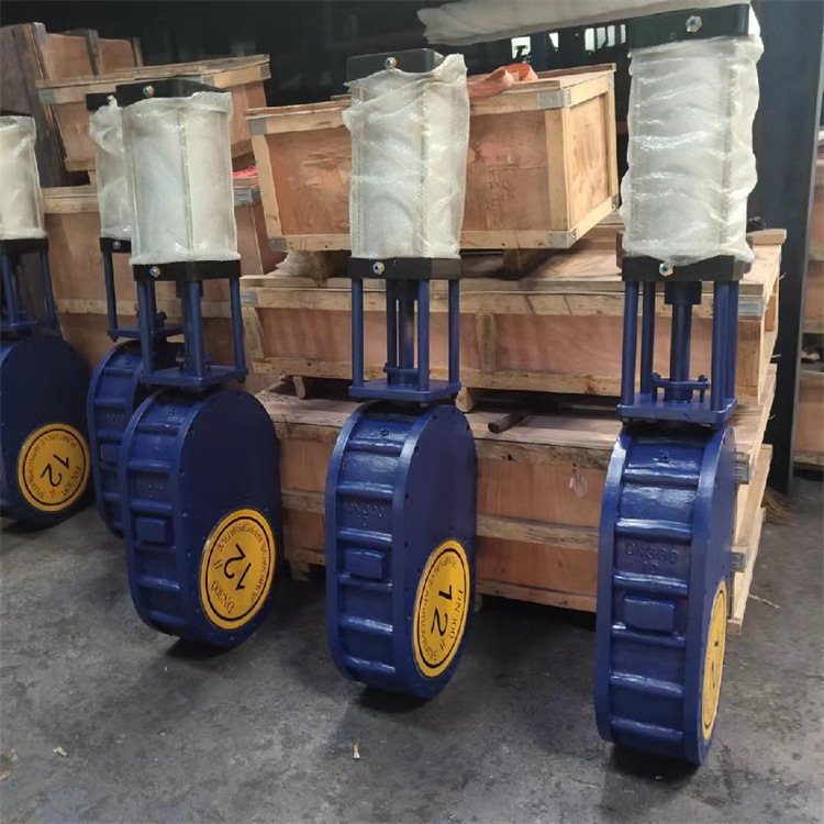 Z674TC-10C Z674TC 气动耐磨陶瓷出料阀 铸钢气动陶瓷双闸板阀