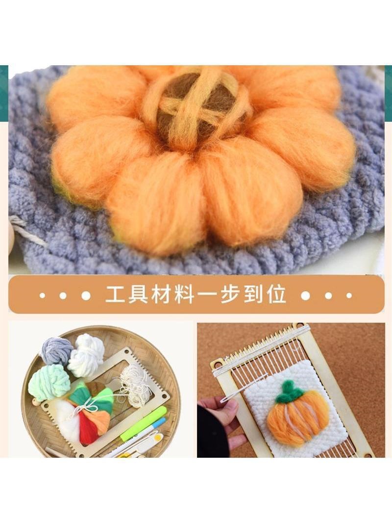 Kindergarten Large Class DIY Yarn Weaving Area Material Kit for Self-Made Educational and Creative Art Area Decoration and Placement