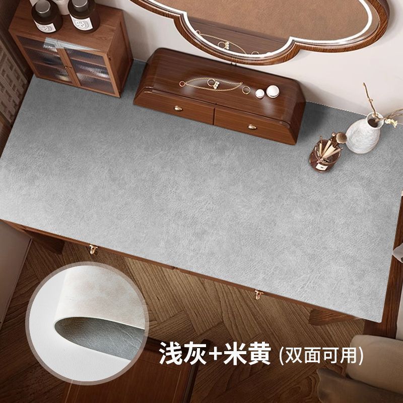复古牛皮桌垫轻奢高级感笔记本书桌垫写字台桌垫桌布办公桌桌面垫|undefined