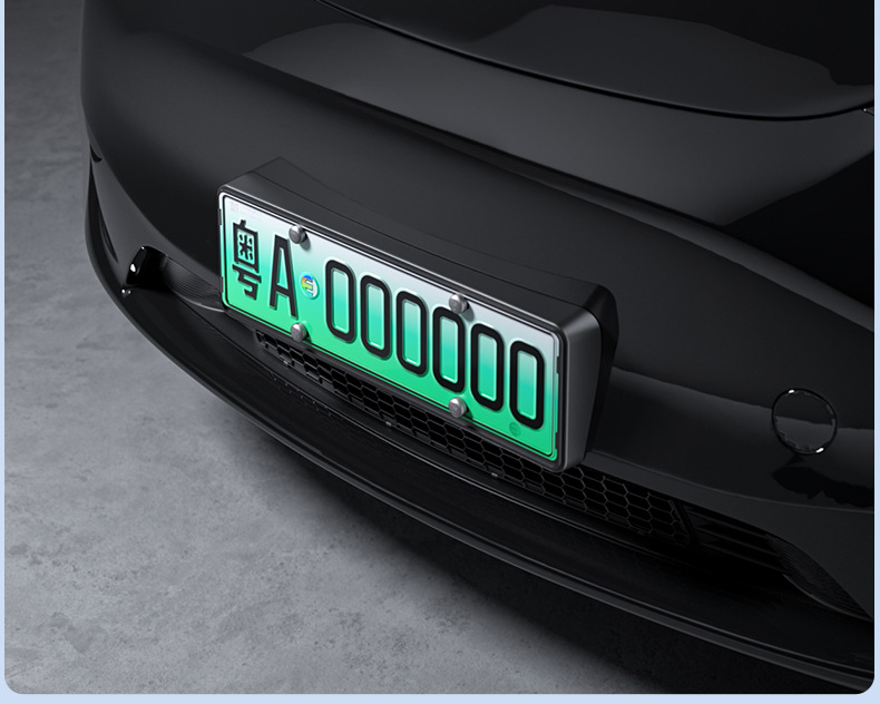 Suitable for the Modified Version of Tesla Model Y/3/Y L License Plate Frame Suspension-Type Full-Cover License Plate Frame Holder Modification