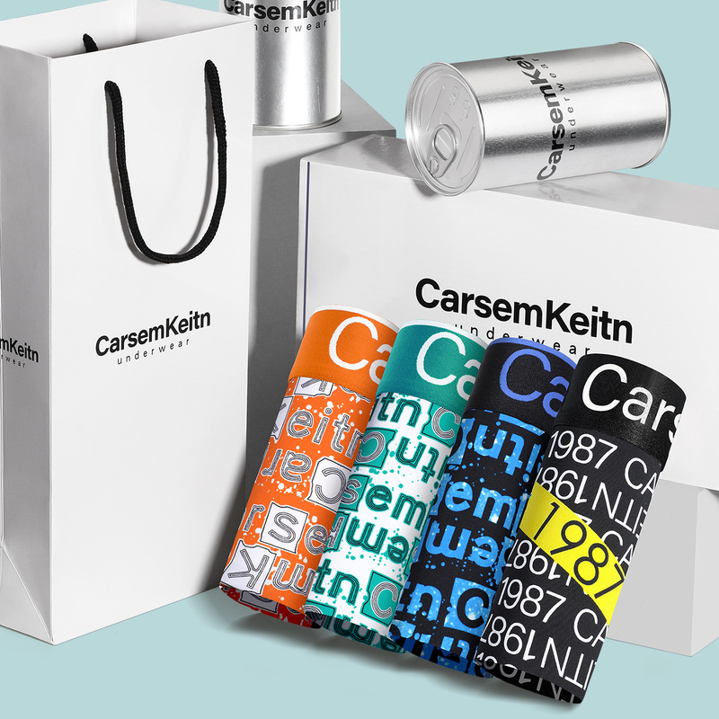 Manufacturer Wholesale Men's Underwear Boxer Ice Silk Antibacterial Breathable Summer Ultra-Thin Ckρι Boxer Shorts