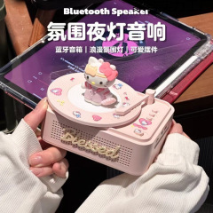 新しいレコードプレーヤー Bluetooth スピーカーかわいい猫の誕生日プレゼント女の子親友新年クリエイティブギフトギフト小
