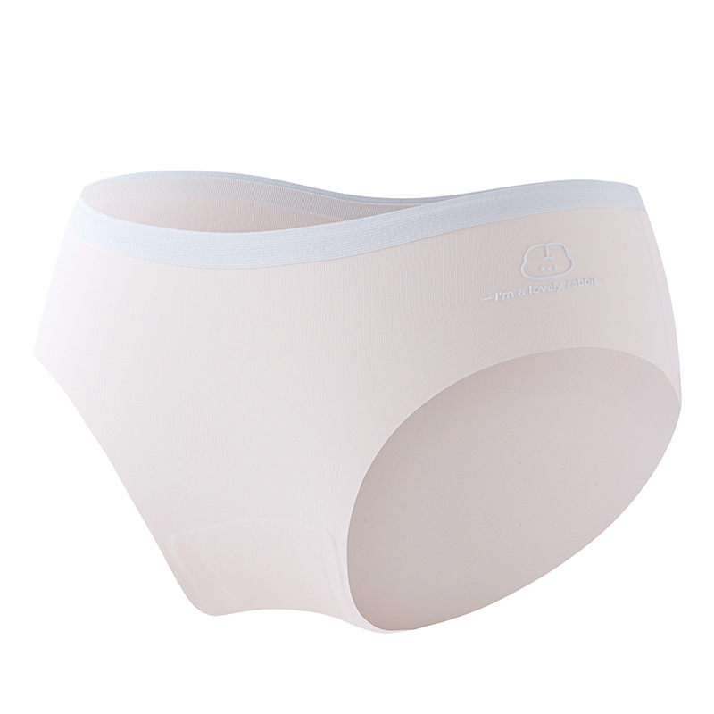 Pantalones cortos de crecimiento sin costuras de seda de hielo fino de verano para niños entrepierna de algodón puro antibacteriano y transpirable niña triángulo refrescante