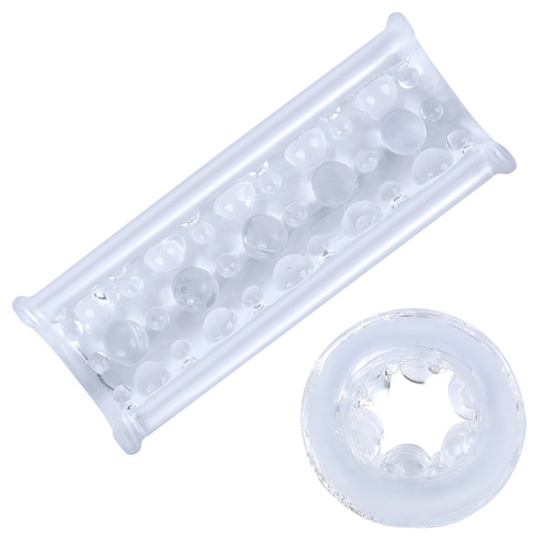 Crystal transparent airplane cup for men, soft and comfortable, famous device, inverted mold, sex toy, injection molded TPE new model