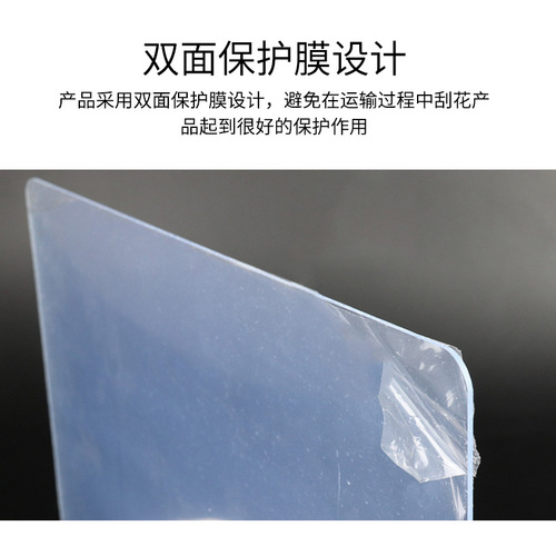 Wholesale supermarket plastic shelves product dividers PVC sheets convenience store goods warehouse shelves classification partitions
