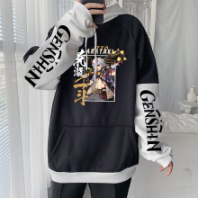 2022¿GenshinԭĞ{һ ^BñӽqŮlhoodie