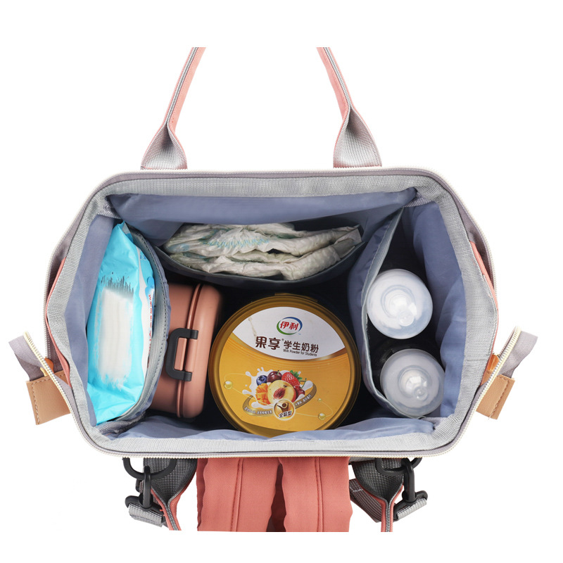 Bolsa de hombro portátil para niños con bolsos múltiples para almacenar bolsas ligeras para madres y bebés multifuncionales de gran capacidad bolsas portátiles para mamás