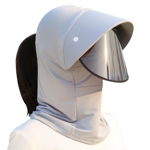 Children's Sun Hat 2024 New Model Sunshade Sun Protection Summer Tea Cooling Hat Outdoor UV Protection Face Covering Wholesale
