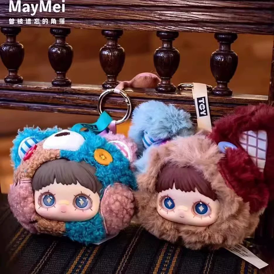 Подлинная глиняная Maymei забытый угол плюшевой серии слепой коробки приливная игра подвеска ручной работы оптовые подарки