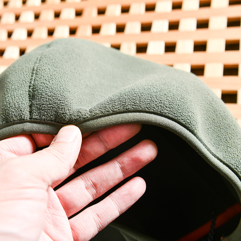 Giacca con cappuccio in pile da uomo autunno inverno calda_voghion.com