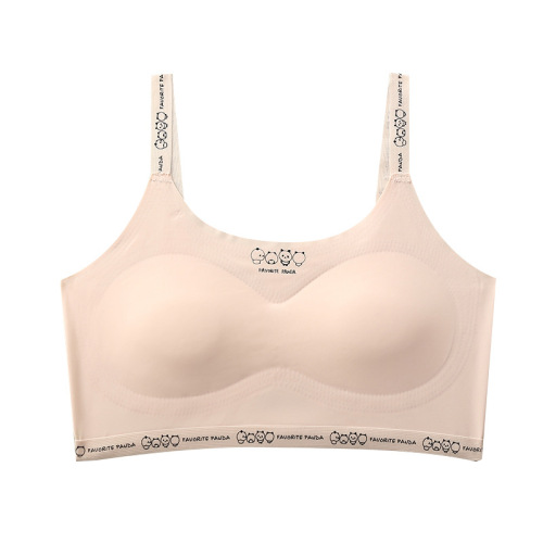 Latex pad ice silk seamless development period girls underwear female students junior high school students girls 8-16 years old camisole