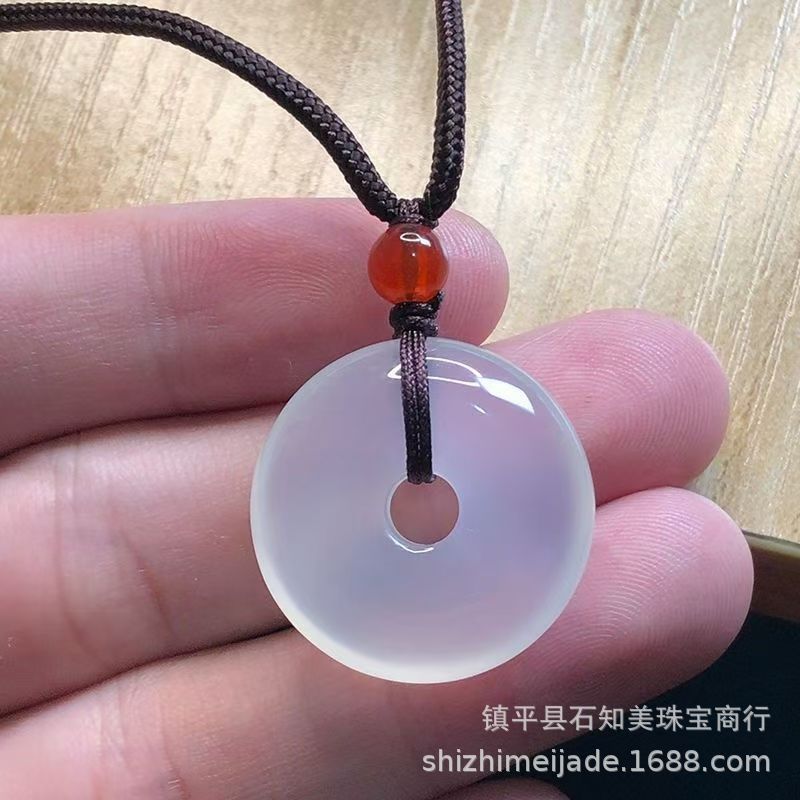 氷玉白玉弥勒仏玉ペンダント男女兼用瑪瑙祥雲ロック貔貅各種ペンダント在庫直販|undefined