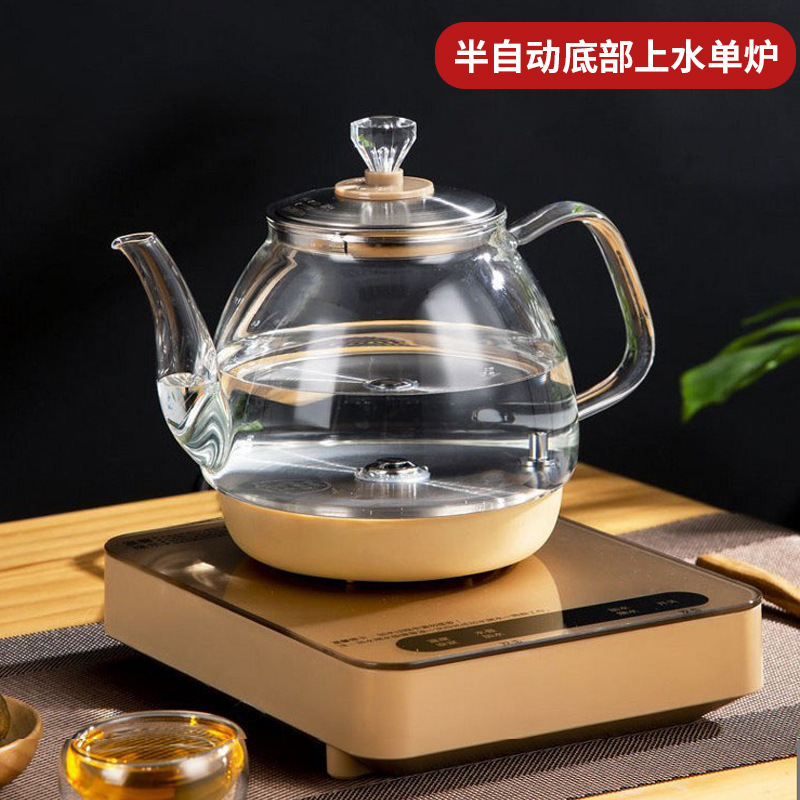 Haowai 완전 자동 바닥 물과 전기 주전자 주전자 차 만들기 전용 펌핑 티 테이블 통합 전기 주전자