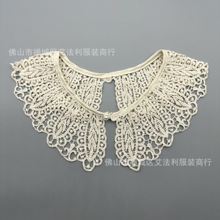 New Lace Lace Collar Fake Collar Women's Korean-style Age-reducing Doll Collar Outer Collar Decorative Collar All-match Fake Collar