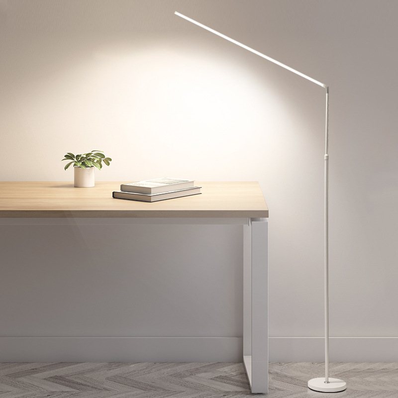 Lámpara de pie Daguanyuan para sala de estar, dormitorio, lámpara de noche, lámpara de lectura y aprendizaje, lámpara de protección ocular, lámpara de piano, lámpara de mesa de suelo L002 image 2