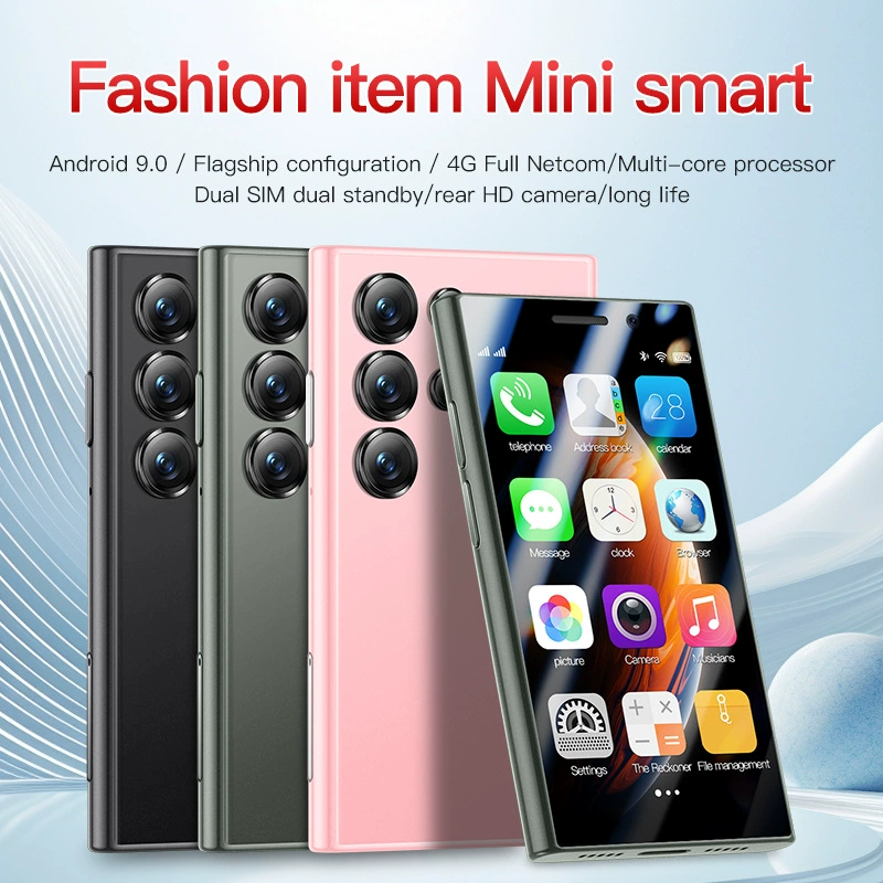 Умные часы Small Smart Watch Pro, модный гаджет, модель S23, 4G, Android, 3-дюймовый экран