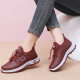 Winter old Beijing cotton shoes women's leather waterproof mother cotton shoes fleece-lined thick walking shoes non-slip warm women's cotton boots