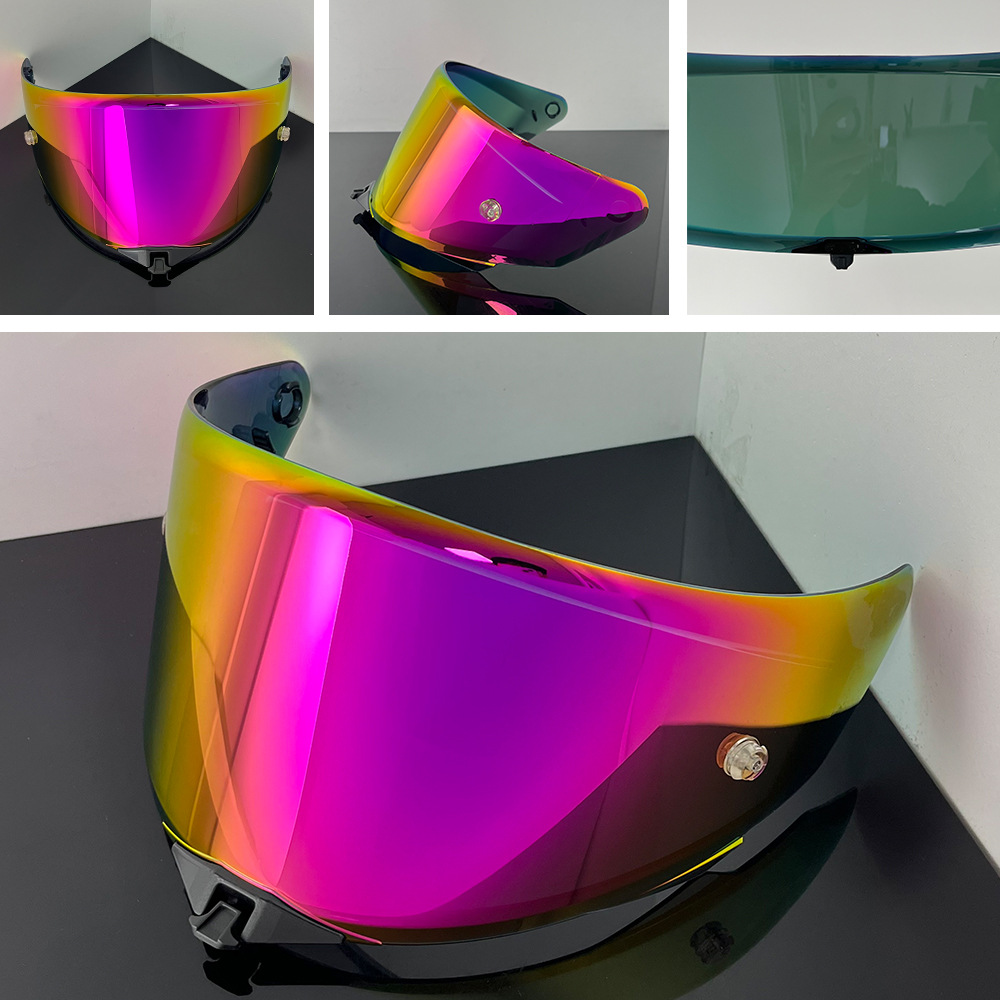 Tt-Revo Helmet Lens Full-Face Helmet Sun Protection Mirror-Coated Day and Night Universal Ttr Mirror Motorcycle Helmet Accessories
