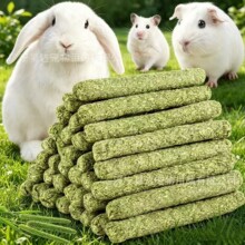 小宠磨牙精粮棒龙猫豚鼠荷兰猪兔兔磨牙兔子磨牙草棒仓鼠磨牙草饼