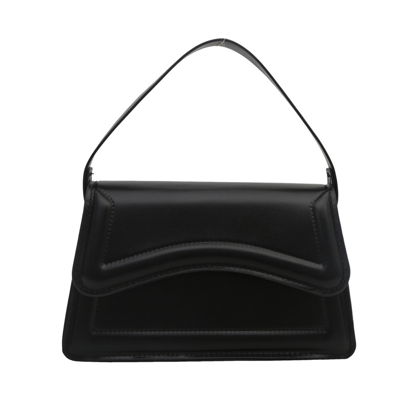 Bolso de color sólido casual de la calle 2024 nuevo bolso de mano casual nuevo bolso cuadrado pequeño simple de moda mujer