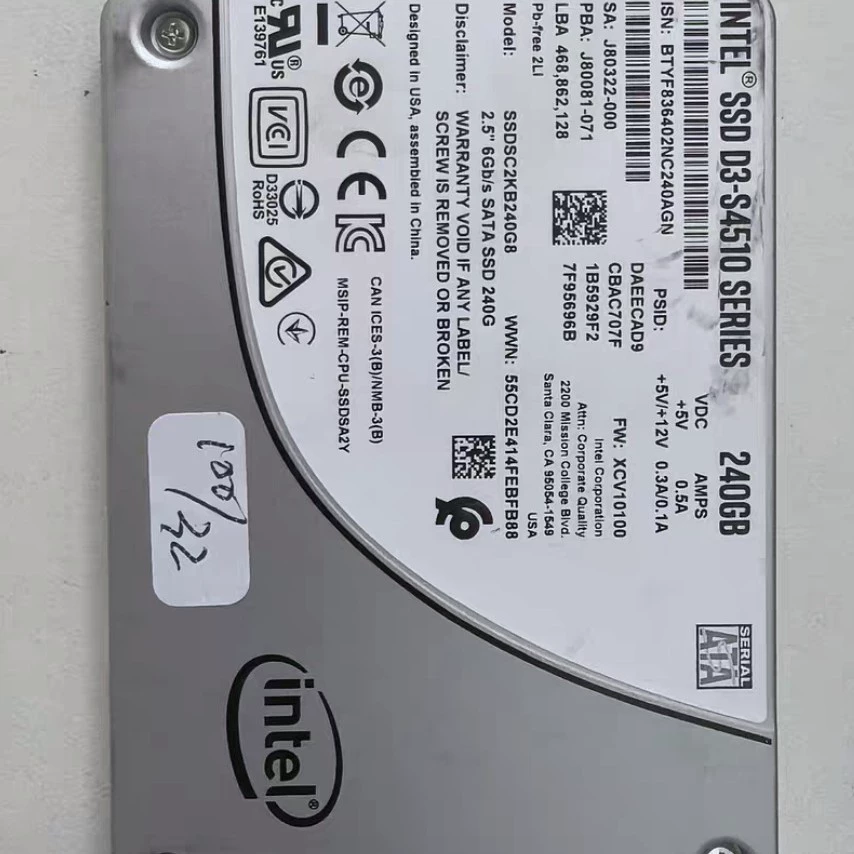 Твердотельный накопитель S4610 240 ГБ