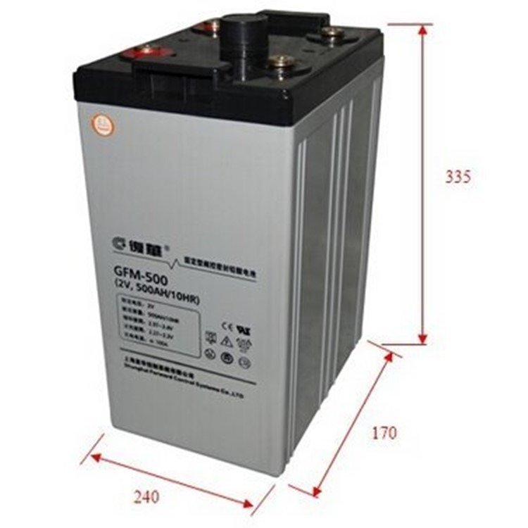 复华蓄电池GFM-800 2V800AH/10HR固定型阀控密封式铅酸蓄电池纸箱