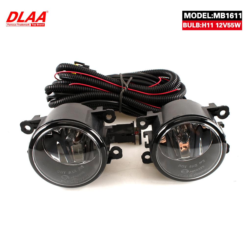 Aplicable a Mitsubishi 14 / 15 / 16 / 17 / 18 nuevo conjunto de lámpara de niebla delantera ATTRAGE lámpara de niebla lámpara de barra de luz diurna