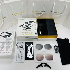 跨境新品AIMB-G1智能眼镜Ai翻译录像+拍照播放音乐录音多功能眼镜