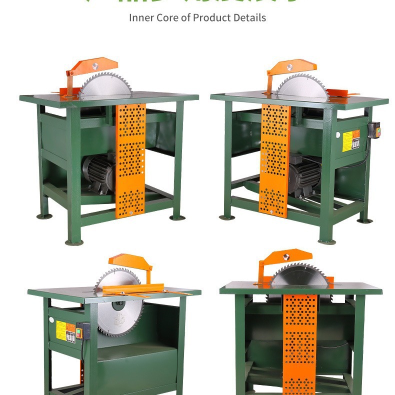 Sierra eléctrica de escritorio sierra de madera doméstica sierra de disco rural sierra de madera artefacto carpintería pequeña herramienta de sierra de mesa eléctrica para cortar madera