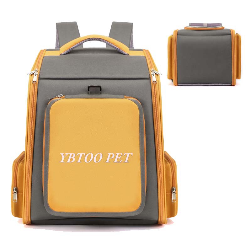 Bolsa para gatos, bolsa para mascotas, mochila para salir, bolsa de transporte portátil, mochila para mascotas plegable, bolsa para gatos transpirable de gran espacio image 1