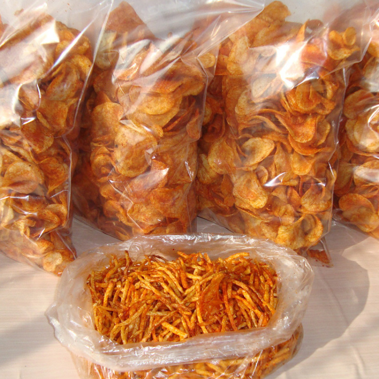 贵州产毕节麻辣洋芋丝片 零食小吃麻辣脆 新鲜现炸土豆丝土豆片