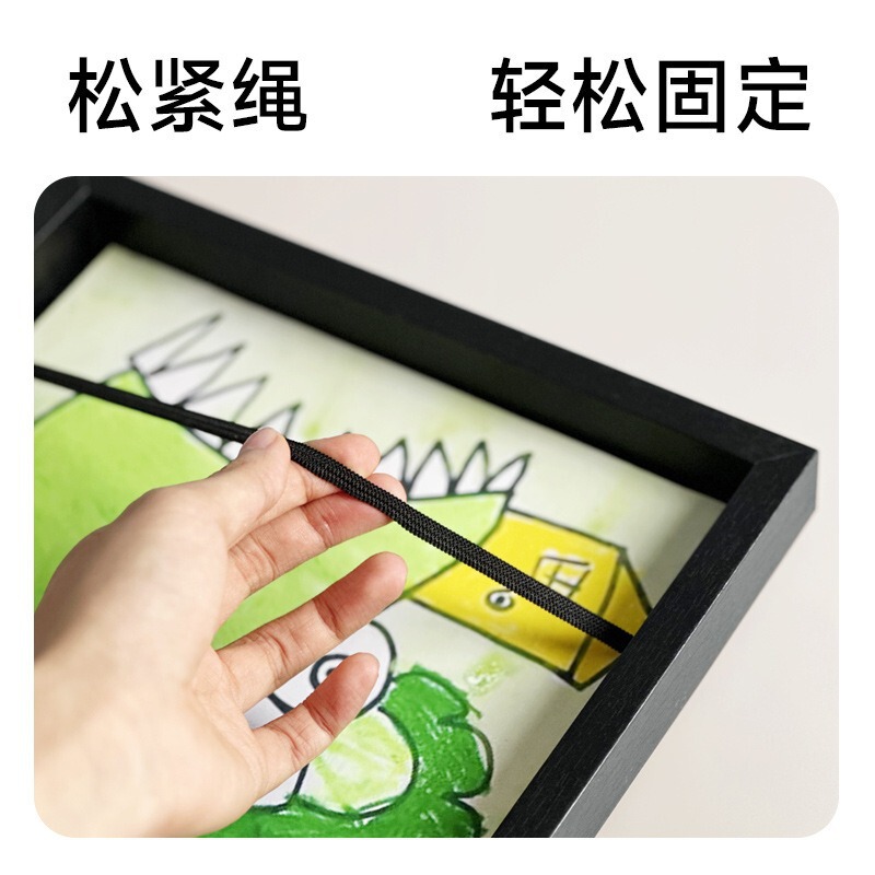Amazon ベストセラー KidsArtFrames 子供用フリップトップ磁気フォトフレーム額縁木製フォトフレームアートストレージ|undefined