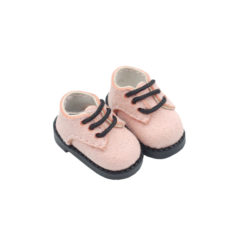 Ob11/12 puntos bjd zapatos de bebé jazmín muñeca de juguete muñeca vestido yuantong zapatos de cuero DOD zapatos de Estudiante