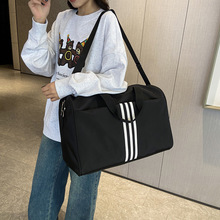 旅行包女感短途旅游轻便单肩斜跨包收纳包大容量手提气质行李大包