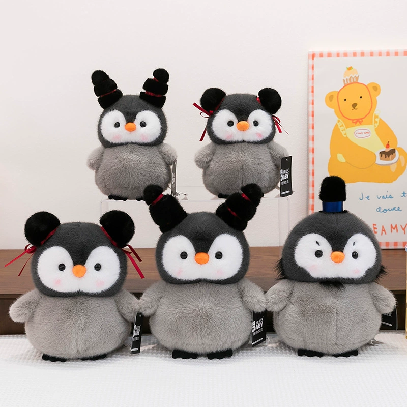 Мягкая игрушка-гусь, превращающаяся в пингвина, детская подушка для сна, подарок для активного отдыха, Шен Маленький Гусь, оптом