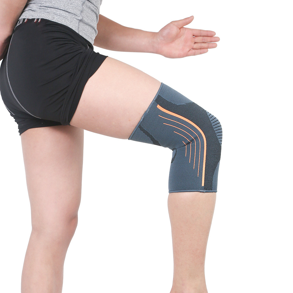 Deportes rótula nylon de punto rótula caliente transpirable running montañismo protección rodilla suministros al aire libre equipo de protección fabricante