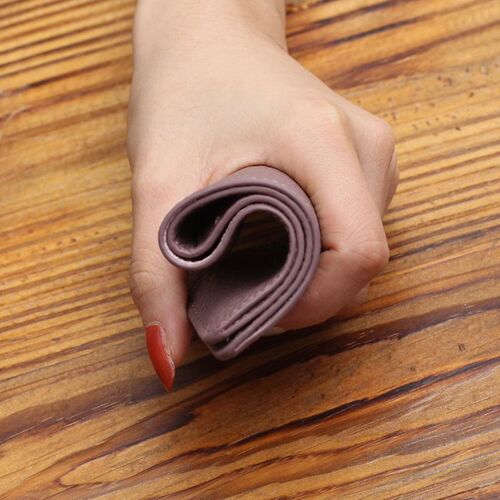 Direct factory sales simple and soft portable sewing thread short wallet snap fastener ultra thin multi-card slot money clip