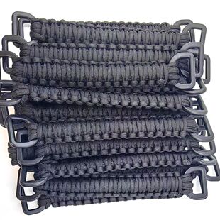 Factory direct supply new umbrella rope woven luggage handle outdoor backpack handle anti-strangulation luggage accessories bag lift