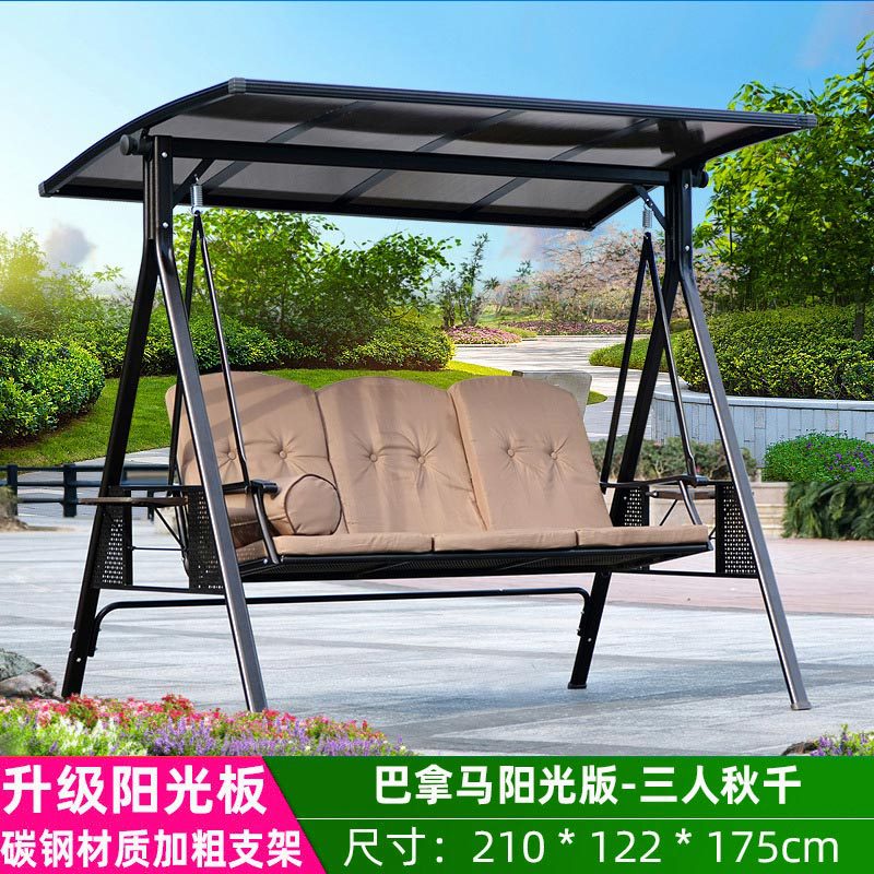 Silla colgante para exteriores, silla colgante para patio, silla colgante tipo cesta para balcón, silla colgante de metal moderna de aleación de aluminio para interiores.